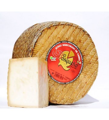 Espectacular sabor de este queso artesano con leche de cabra payoya elaborado por "El Bosqueño"