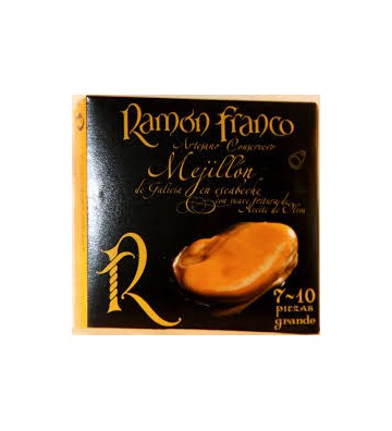 Gran sabor en estos mejillones 7/10 de las Rías Gallegas, grandes y exquisitos de Ramon Franco