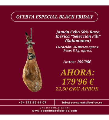 Black Friday -Jamón Cebo...
