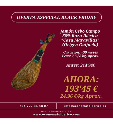 Black Friday -Jamón Cebo...