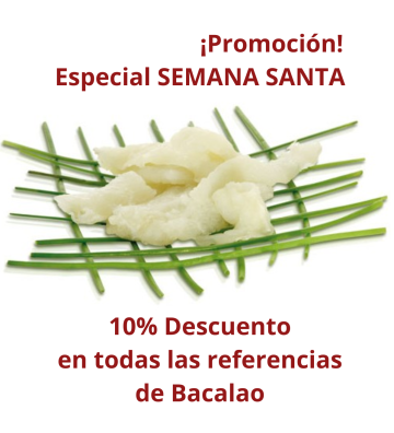 Bacalao Desmigado Bandeja...