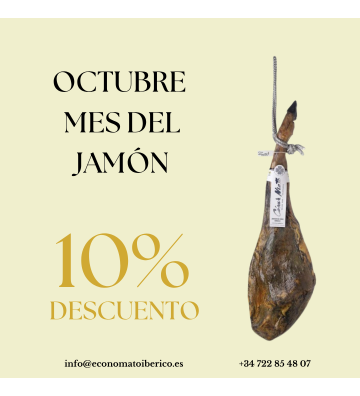 Jamón Cebo 50% Ib. +/- 8 Kg...