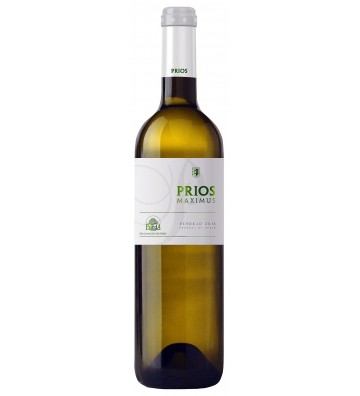 Vino blanco Prios Maximus Verdejo D.O.Rueda, con cuerpo, gran frescura y fructuosidad.
