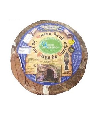 Queso azul de Valdeón elaborado en el propio corazón de los Picos de Europa, impresionante y único sabor que te sorprenderá.
