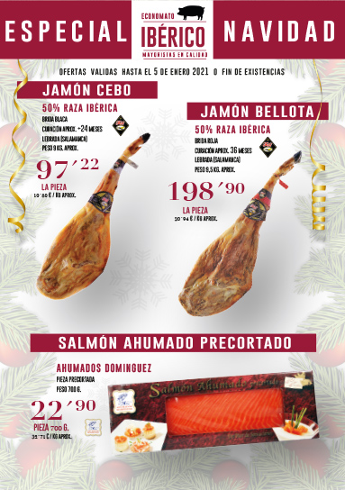 jamones con chorrera